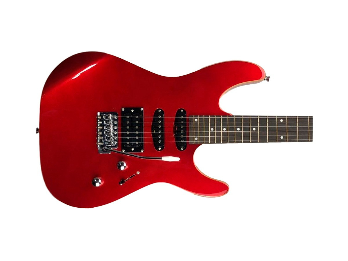 Guitarra Memphis Mg Mr Vermelho Metalico Guitarras Cordas