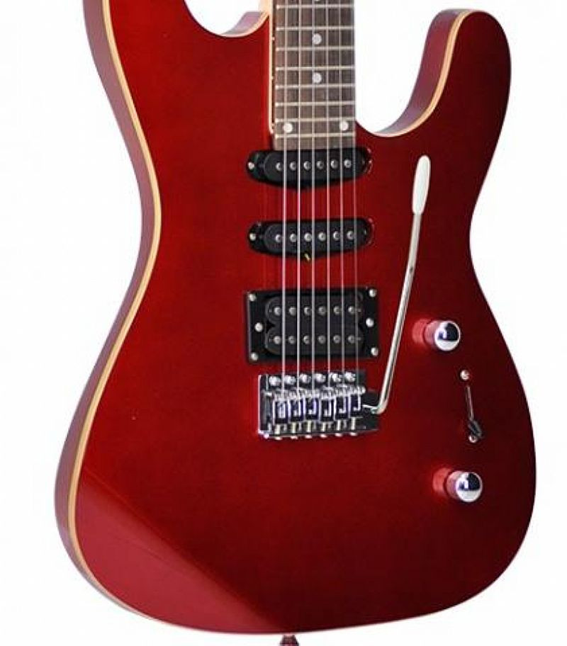 Guitarra Memphis Mg Mr Vermelho Metalico Guitarras Cordas