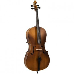 Violoncelo Vogga Voc134n Profissional Completo 3/4 Tampo Spruce